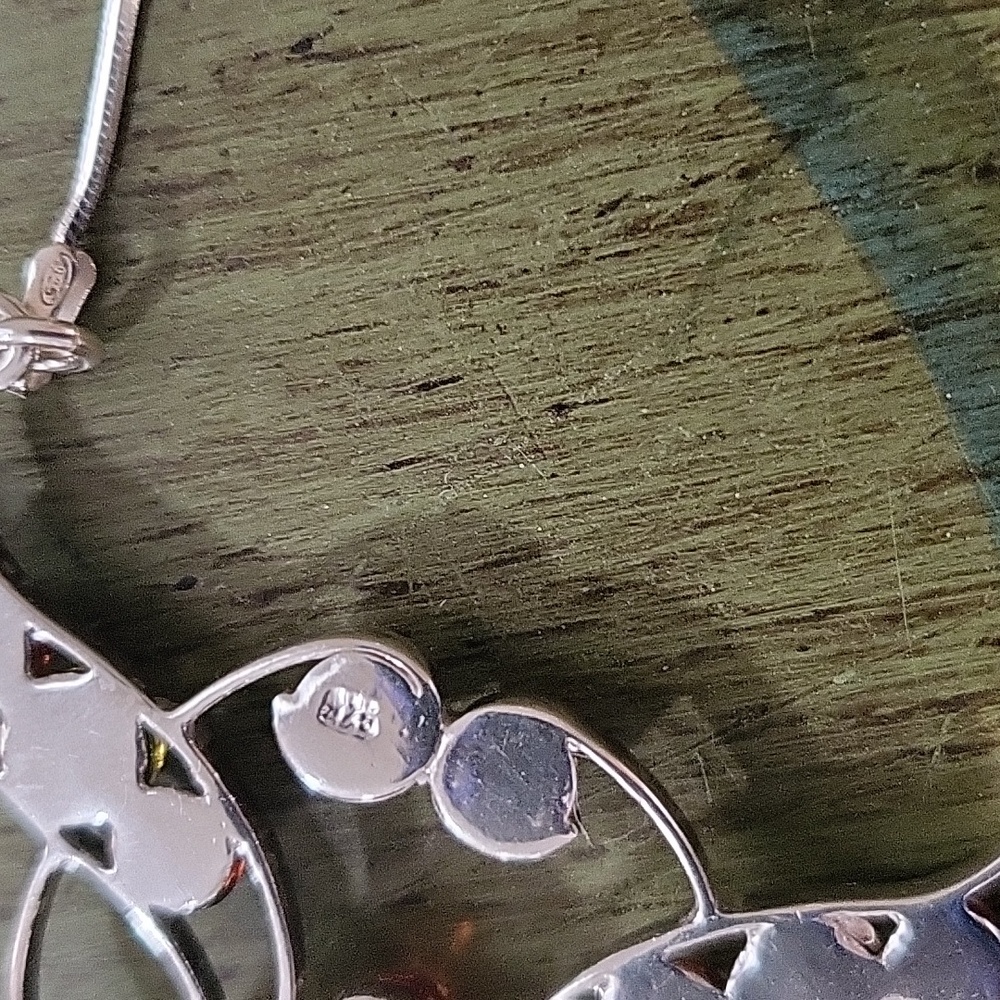 Tri Color Amber Necklace - Picture 6 of 7